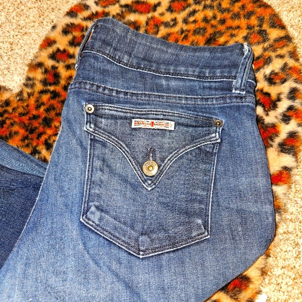 Hudson Vintage low-rise stretch jeans size 30